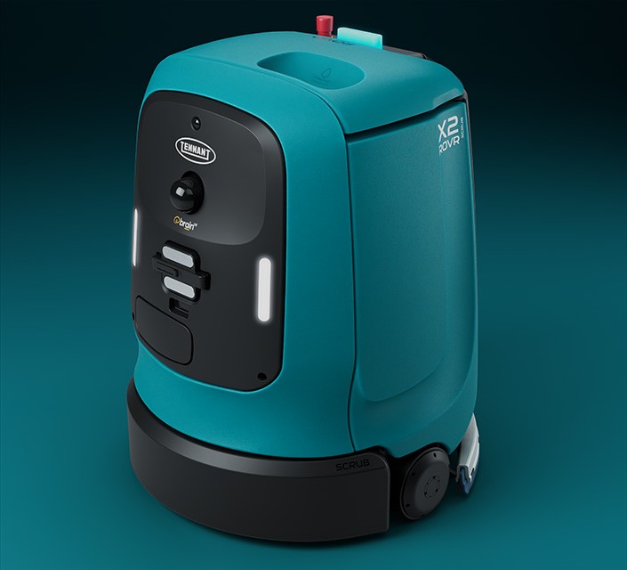 X2 ROVR SCRUB Autonomous Floor Scrubber alt 2